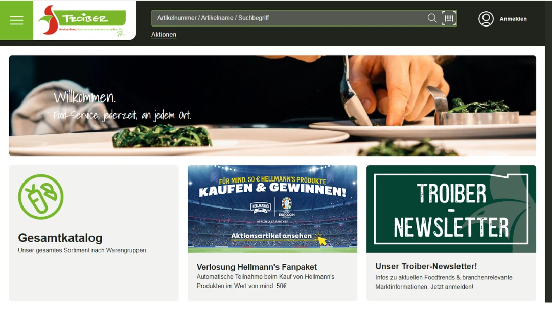 Troiber Webshop Troiber Webshop